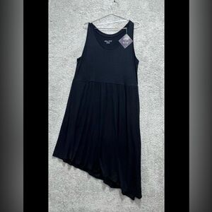 Ava&Viv black asymmetrical dress